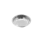 Forĵeteblaj Rondaj Aluminio-Paperoj Malgrandaj Tortaj Patoj