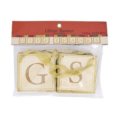 Dankon Glitter Banner Set