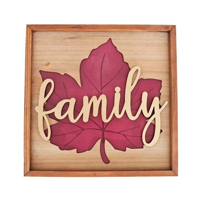 Rustika Familia Folio Ligna Signo